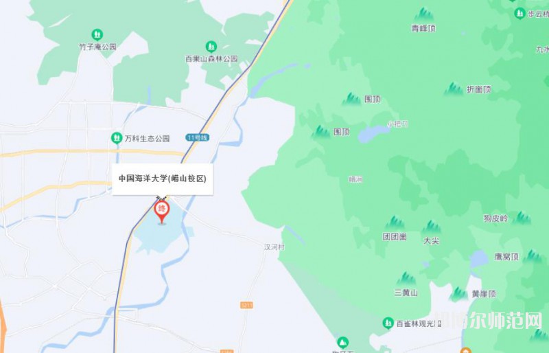 中國海洋師范大學嶗山校區(qū)2023年地址在哪里 
