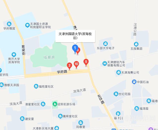 天津外國(guó)語(yǔ)師范大學(xué)濱海校區(qū)2023年地址在哪里